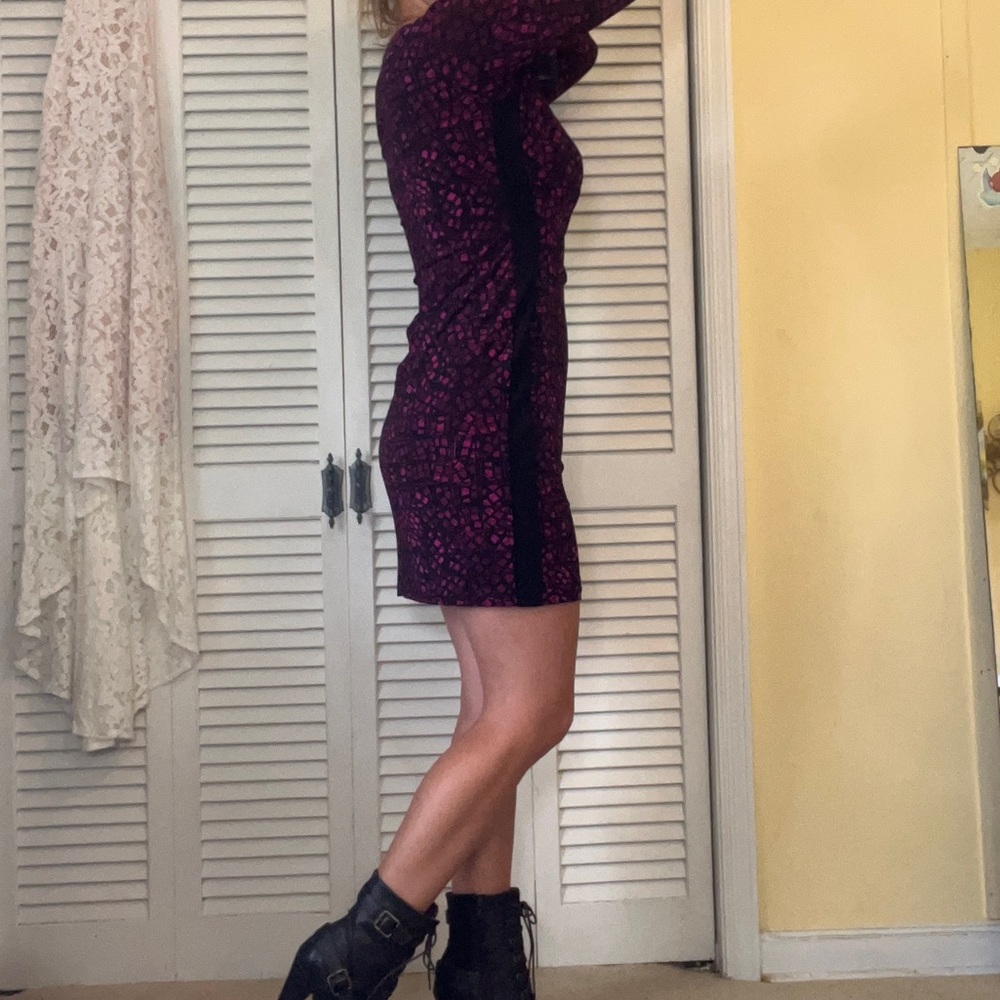 Chaps Faux Wrap Business Casual or Cocktail Dress Size MP - Picture 6 of 17